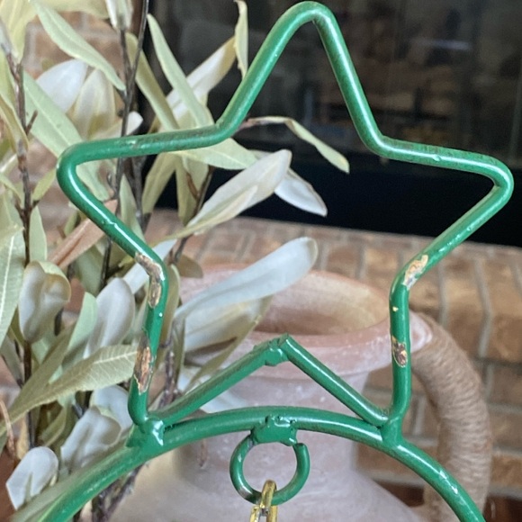 NEW! Vintage Inspired Rustic Farmhouse Holiday Metal Jingle Bell Christmas Tree - Picture 7 of 9